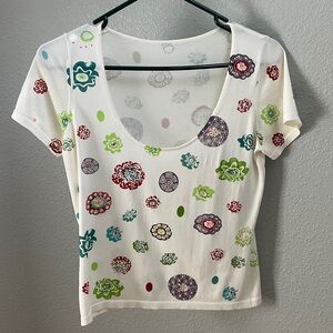 Floral Print Women's Top